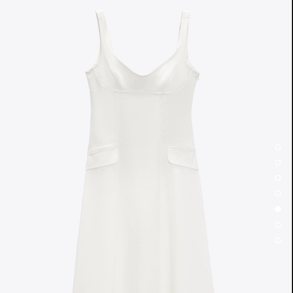 Zara. Midi dress NEW - Picture 3 of 6